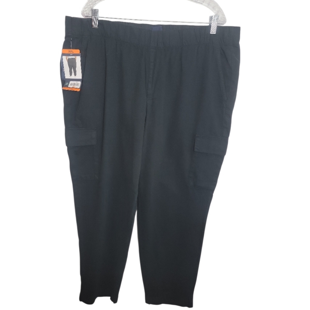 Gap women's plus size black twill cargo pants size XXL